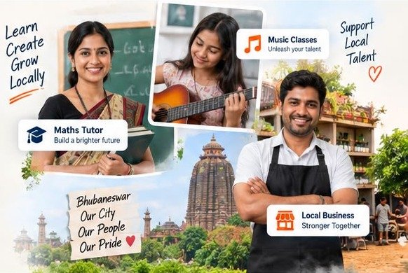 Local tutors, artists and businesses