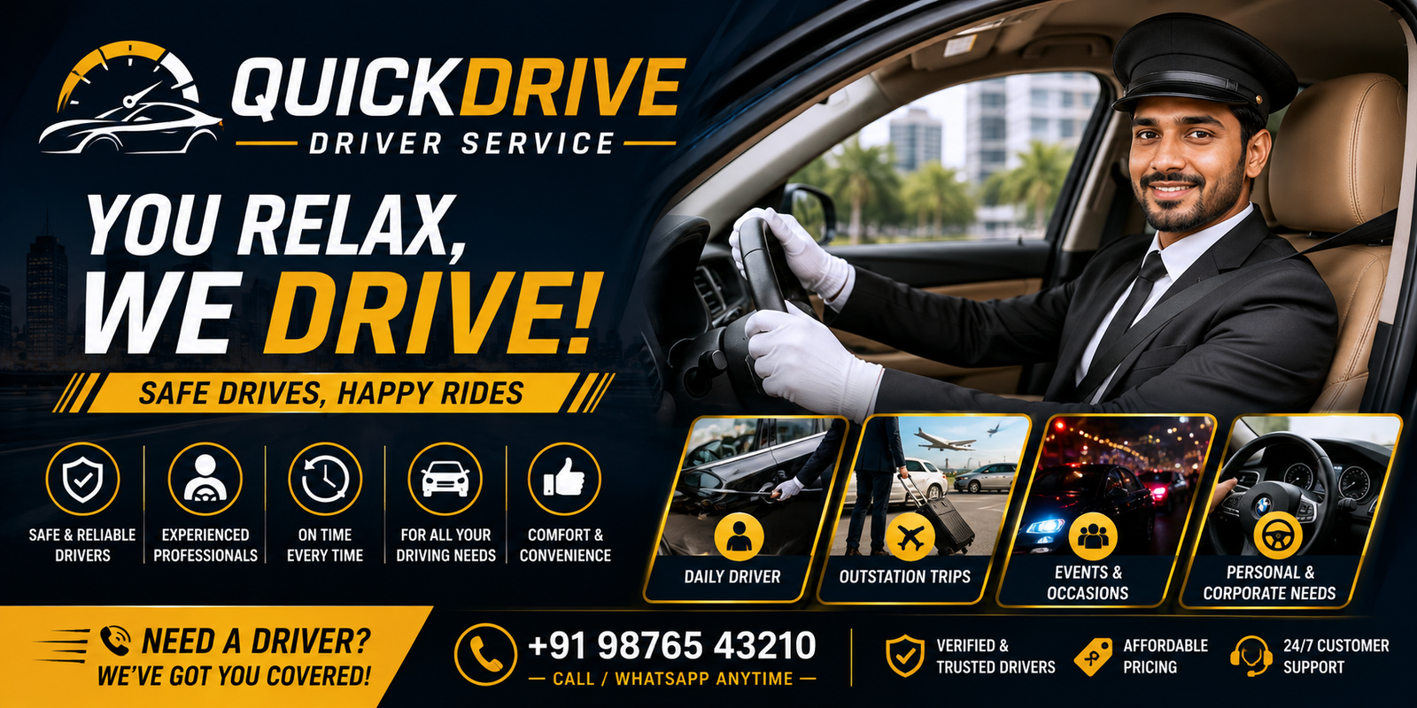 QuickDrive Driver Service